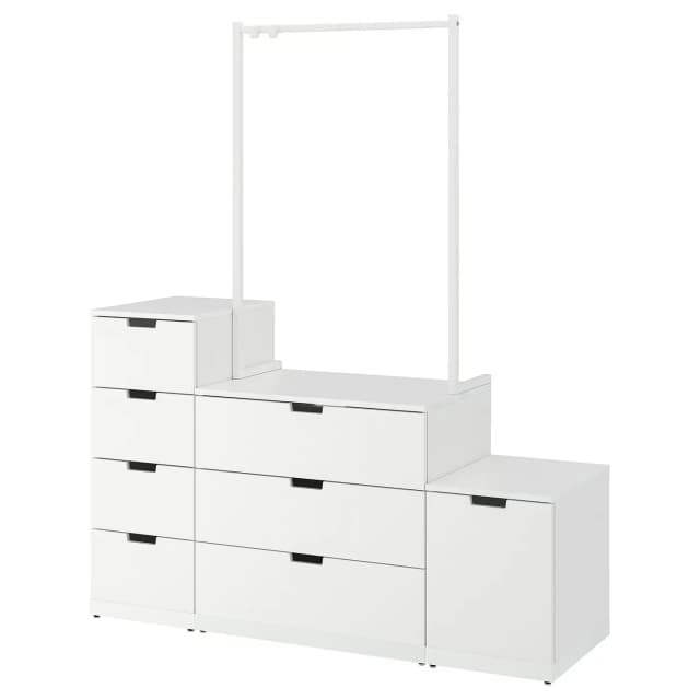 NORDLI Kommode med 8 skuffer 160x192 cm