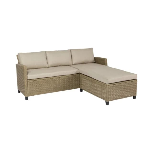 Vela 3 seter sofa med sjeselong