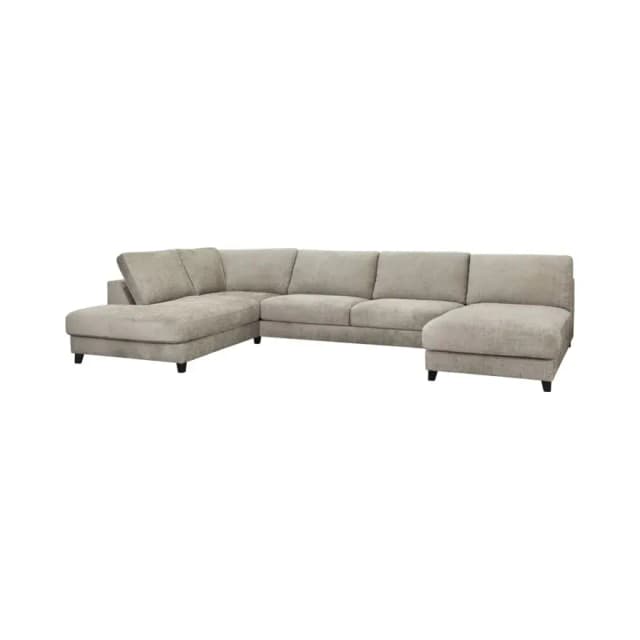 Vincent hjørnesofa med sjeselong XL og endeavslutning