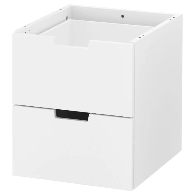 NORDLI Modulkommode med 2 skuffer 40x45 cm