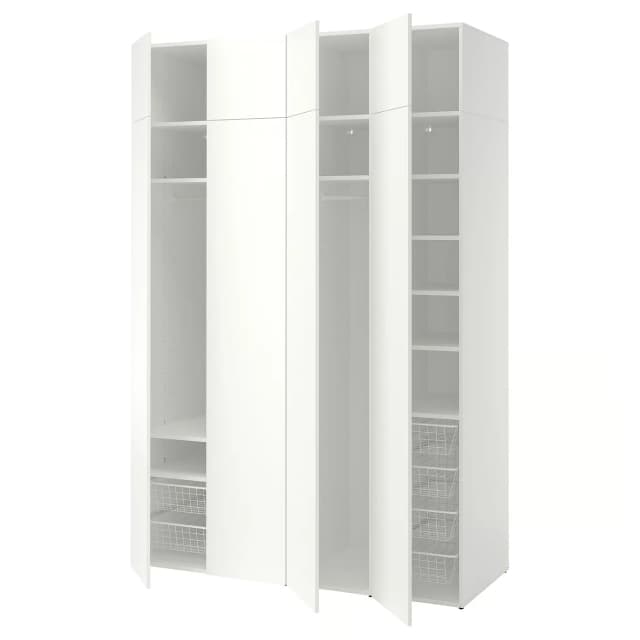LASTARE Garderobekombinasjon 160x62x237 cm